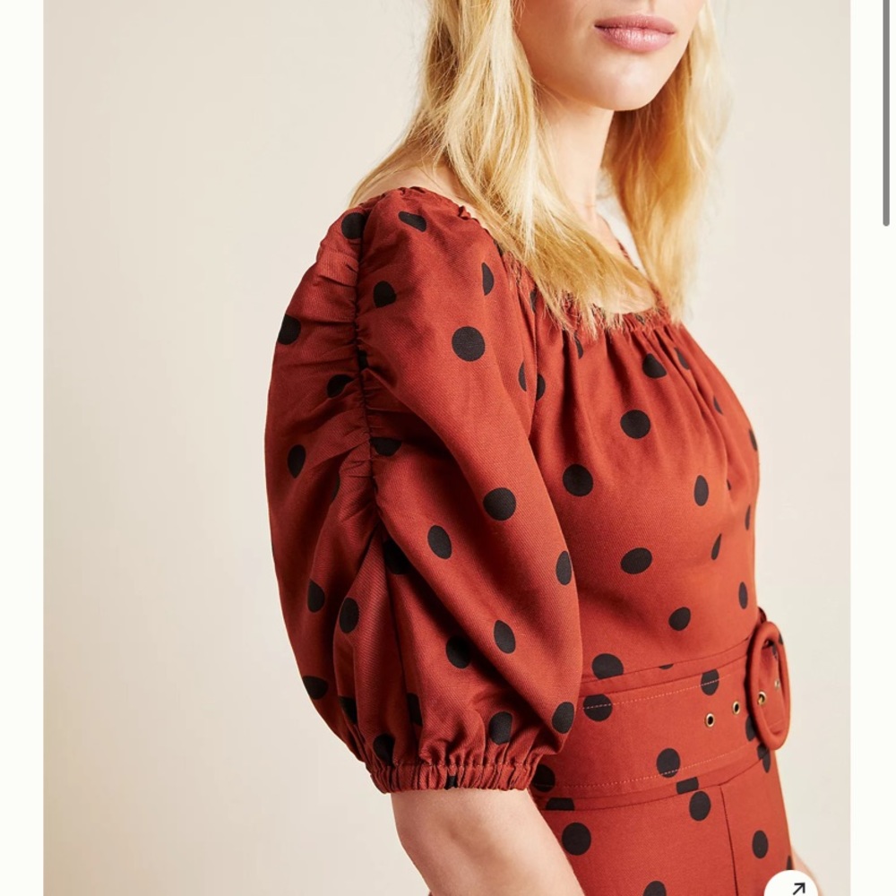Maeve by Anthropologie Lucienne Polka Dot Dress - Picture 13 of 16